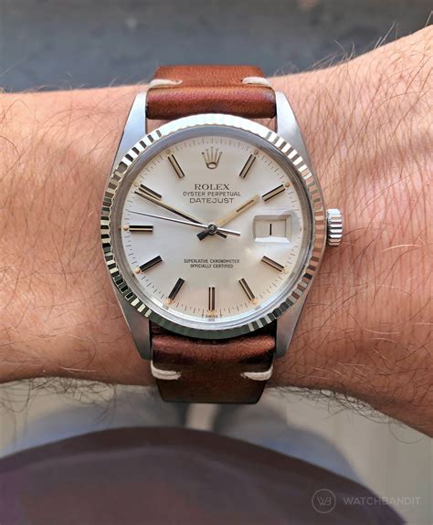 rolex op 36 leather strap|Rolex 36 stainless steel.